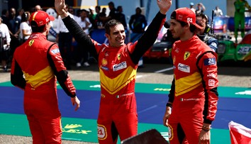 Slávne preteky v Le Mans ovládlo Ferrari. Štart obstarala basketbalová  hviezda