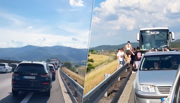 VIDEO: Pre dopravnú nehodu stáli v kolóne viac ako hodinu. To, čo nasledovalo, nikto nečakal