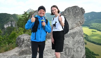 Uzdravila svoju dušu a opäť sa oddáva svojim múzam. Jano Tribula sa vybral na Súľovské skaly so Zuzanou Smatanovou