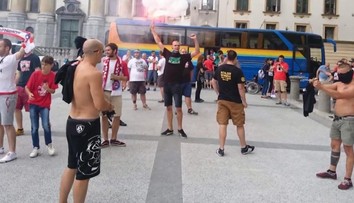 Mal to byť pekný futbalový zážitok, 40 fanúšikov Trenčína vyhodili z krajiny