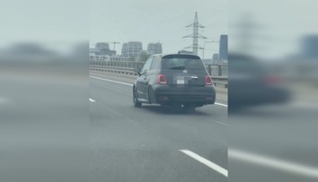 VIDEO: Zvláštne auto na bratislavskom moste. Vodiči neverili vlastným očiam