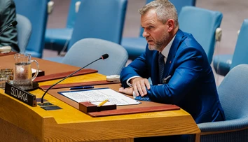 „Prinášajú utrpenie a skazu.“ Pellegrini v OSN hovoril o útokoch na Ukrajine