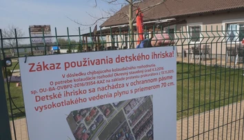 V Marianke postavili detské ihrisko na plynovom potrubí
