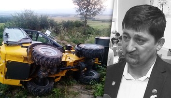 Starosta Žehne Atila Géňa je po smrti. Zahynul pod kolesovým nakladačom
