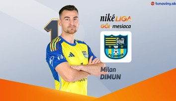 VIDEO: Famózna strela z diaľky mu vyniesla ocenenie. Strelcom najkrajšieho gólu v novemberi sa stal hráč Košíc