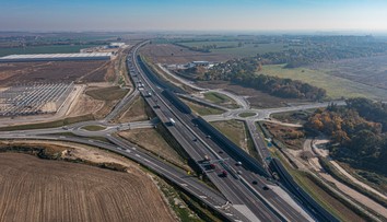 Na D1 pri Bratislave spustili v piatok do prevádzky križovatku Triblavina