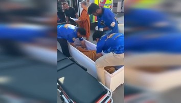 VIDEO: Prebrala sa v truhle. Živú ženu od kremácie delili sekundy