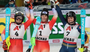 Švajčiarka Camille Rastová predviedla skvelý posun a ovládla slalom vo Flachau. Dostala sa na čelo disciplíny