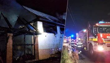 Obrovský požiar na strednom Slovensku. V plameňoch sa ocitli dva domy