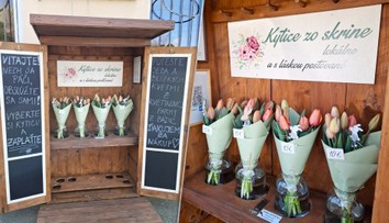 Stánok, ktorý funguje len na dôvere. V dedinke pri Nitre vznikol hit