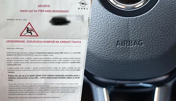 FOTO: Slovákom chodia takéto listy. Majiteľov áut varujú pred airbagmi, ktoré môžu spôsobiť smrť