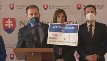Avizované 500-eurové poukazy pre dôchodcov nebudú. Koalícia sa dohodla na inom kompromise
