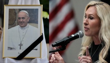 „Zlo bolo porazené,“ napísala Trumpova obľúbená kongresmanka po smrti pápeža Františka