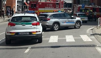 Evakuácia v Žiline. V obchodnom centre vypukol požiar