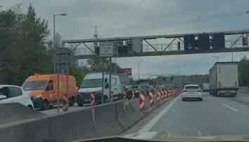 Tunel Sitina v smere do Bratislavy uzavreli. Dôvodom sú dve nehody