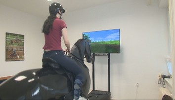 Jazda na koni bez rizika pádu. Na univerzite v Nitre majú unikátny jazdecký trenažér