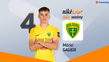VIDEO: V prestrelke na Tehelnom poli sa zaskvel aj žilinský diamant. Mário Sauer kandidátom na Gól sezóny