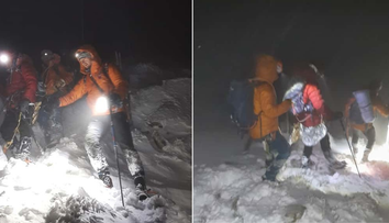 VIDEO: Záchranári bojovali s časom aj počasím. Slovenka a poľský turista uviazli v Západných Tatrách