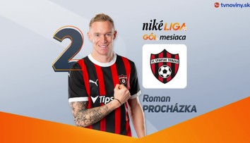 VIDEO: Víťazstvo v ankete Gól mesiaca putuje do Trnavy. Triumfoval skúsený stredopoliar Bílích Andelov