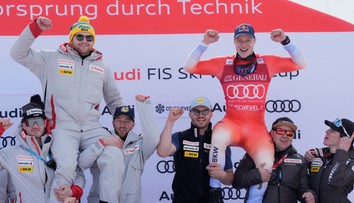 Marco Odermatt opäť nenašiel konkurenciu. Hviezdny Švajčiar si v predstihu zaistil dva glóbusy