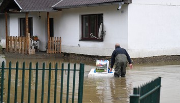 Na Záhorí i v okrese Nové Zámky platí naďalej výstraha 3. stupňa pred povodňami