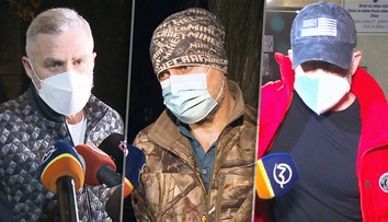 VIDEO: Gašpar, Hraško a Krajmer sú už na slobode, naďalej sú stíhaní v kauze Očistec