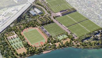 Sedem ihrísk, štadión aj nové nábrežie. Bratislava odhalila veľký plán pre Zlaté piesky