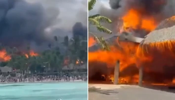 VIDEO: Požiar luxusného dovolenkového rezortu má jednu obeť. Evakuovali takmer 1700 ľudí