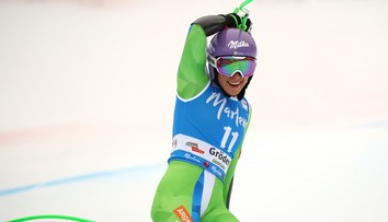 Ilka Štuhecová po zjazde vyhrala vo Val Gardene aj super-G