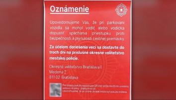 Našli ste si nálepku na aute? Dávajte si pozor, podvodníci majú nový trik