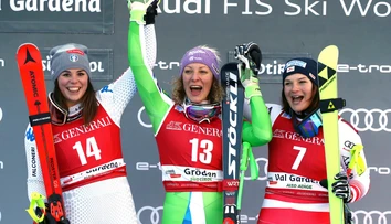 Víťazkou zjazdu vo Val Gardene sa stala Slovinka Štuhecová