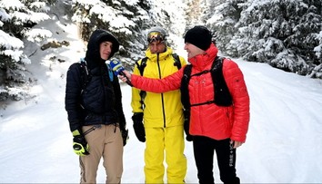 Na hory sme sa vybrali so skialpinistom Alexandrom Gálfym. Predstavil aj svojho talentovaného syna