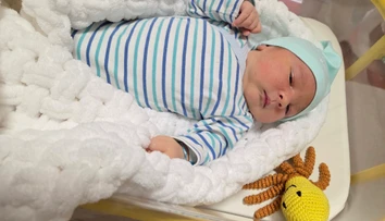 V Komárne sa narodil poriadny chlapisko. Jeho váha prekvapila aj nemocnicu