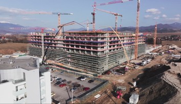 Výstavba nemocnice v Martine pokračuje. Stále nie je jasné, či sa podarí nájsť peniaze na jej dokončenie