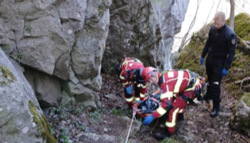 Tragédia v oravskej rokline. V miestnych skalách našli telo bez známok života