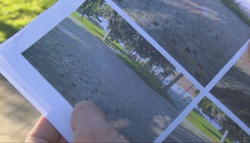 Pokuta za kriedový nápis na zemi? Rodinu z Hnúšte na polícii nahlásil primátor mesta