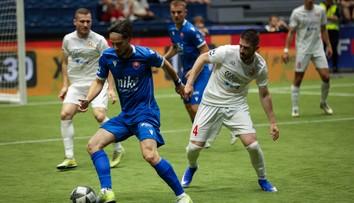 Domáci šampionát v malom futbale skončil sklamaním už v skupine. Slovensko padlo s Čiernou Horou