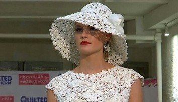 Svadobné šaty z toaletného papiera? Rozdiel vôbec nezbadáte