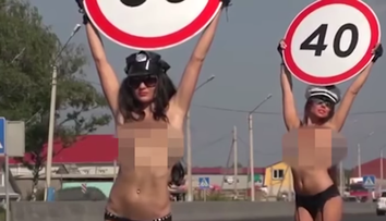 Takéto atraktívne dopravné značky ste ešte nevideli. Či pomôžu je otázne