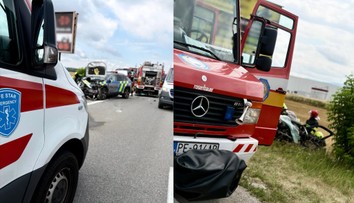 Smrteľné nešťastie počas zásahu. Policajti smerovali k výbuchu v Drietome, čelne sa zrazili s iným autom