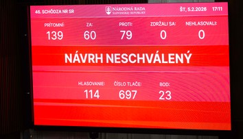 Parlament odmietol vysloviť nedôveru vláde