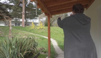 Zamestnankyňu centra sociálnych služieb v Nitrianskom Pravne vystrašil medveď. Bol priamo v areáli