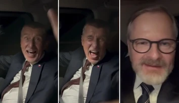 VIDEO: Babiš sa po poslednej debate poriadne odviazal. Fiala sa po karaoke videu obával o jeho zdravie