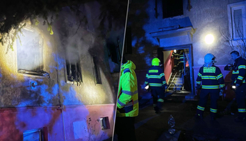 Obyvateľov vyťahovali cez okná. Dramatický zásah pri požiari bytovky na východe Slovenska