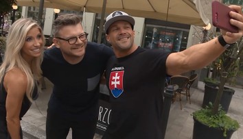 Chris Powell je už v Bratislave. Posiela odkaz divákom Markízy