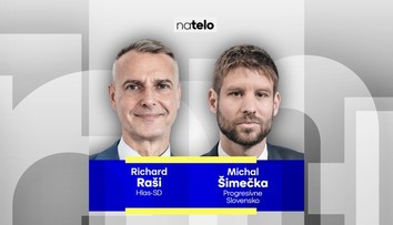 Hosťami relácie Na telo boli Richard Raši a Michal Šimečka