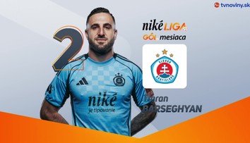 VIDEO: Hviezda Niké ligy opäť žiarila. Bombardér belasých víťazom septembrovej ankety Gól mesiaca
