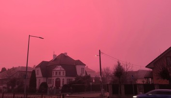 FOTO: Mesto ako z fantasy filmu. Spišská Nová Ves zažila jedinečný úkaz