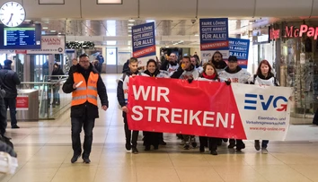 V celom Nemecku sa zastavila diaľková železničná doprava