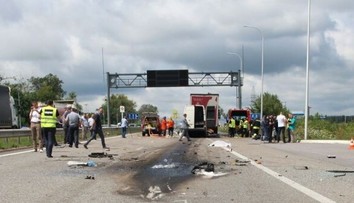 Český kamión sa zrazil s mikrobusom na Ukrajine. Medzi obeťami je aj dieťa